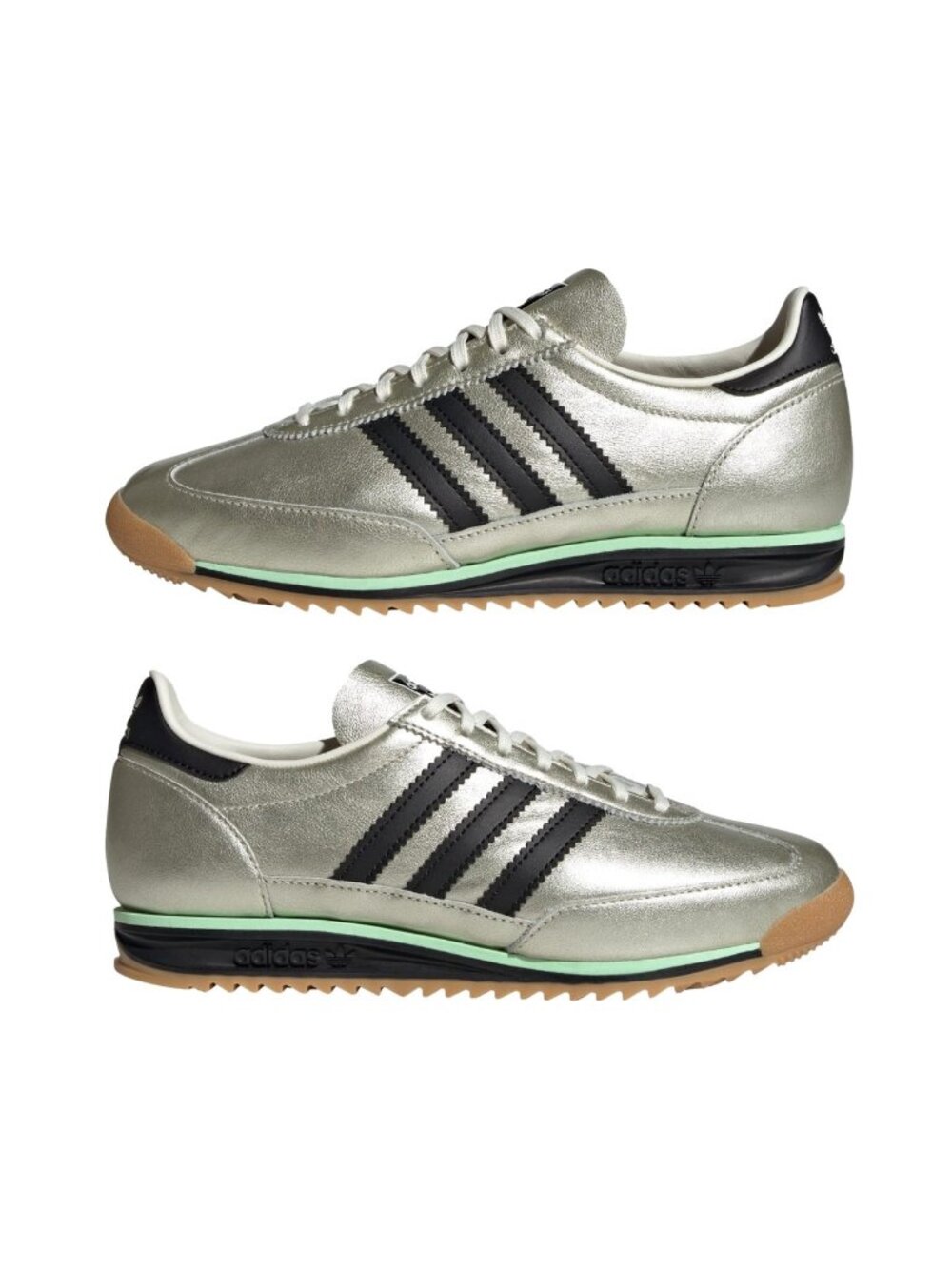 adidas Originals SL 72 OG Size 7.5 Women Casual Shoes Off White Black JS3978 NEW